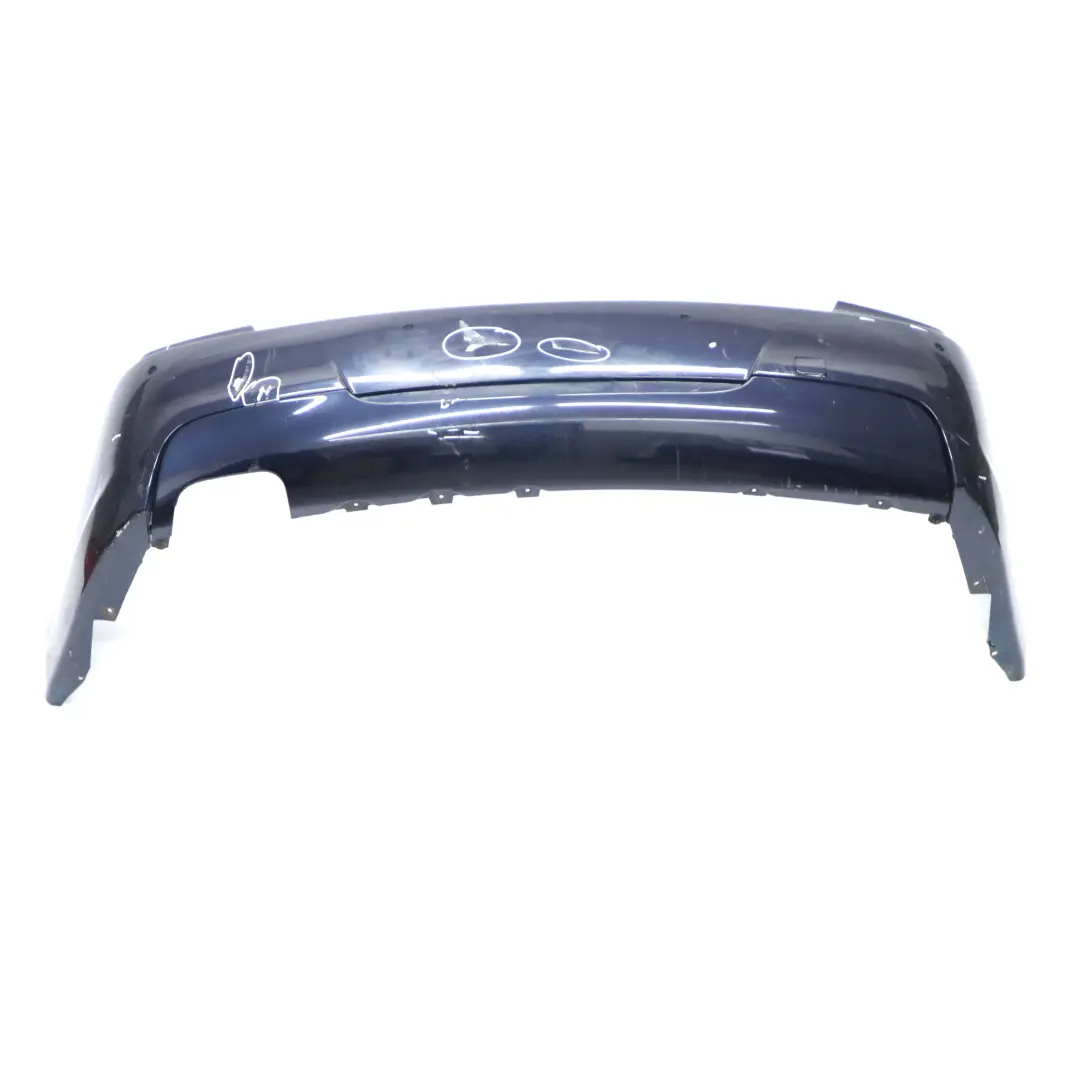 BMW E90 Rear Bumper M Sport PDC Monacoblau Monaco Blue Metallic - A35 - SKU 0033541-MB - Part number 0033541