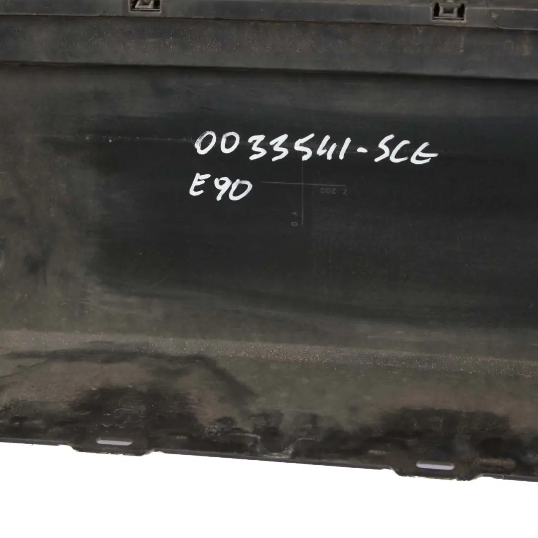 BMW 3 E90 M Sport Rear Bumper PDC Spacegrau Space Grey Metallic - A52 - SKU 0033541-SCG - Part number 0033541