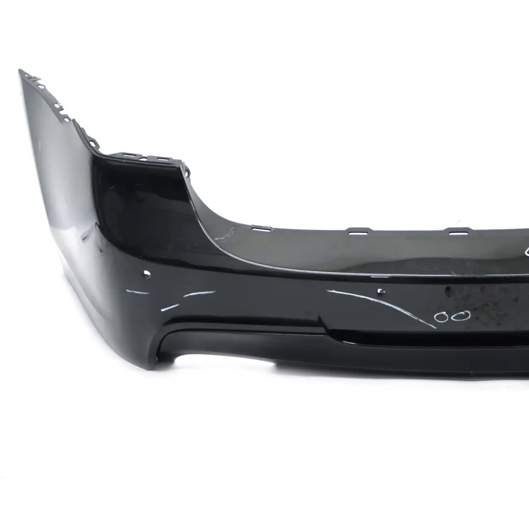BMW E91 Touring M Sport Rear Bumper Trim Panel Black Sapphire Metallic - 475 - SKU 0033543-BS1 - Part number 0033543
