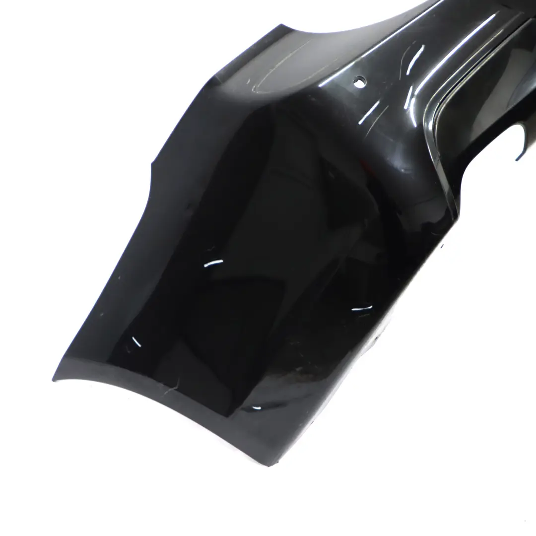 BMW E91 Touring M Sport Rear Bumper Trim Panel Black Sapphire Metallic - 475 - SKU 0033543-BS1 - Part number 0033543