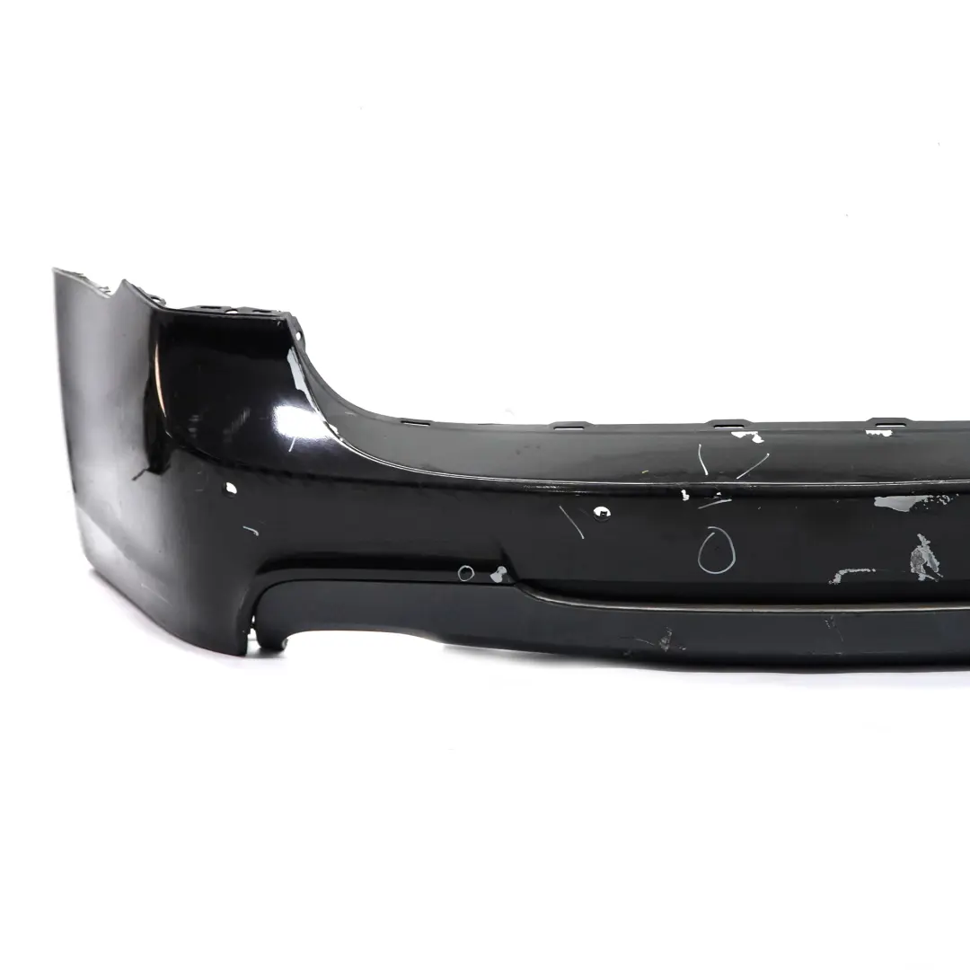 Bumper Trim Panel Black Sapphire Metallic - 475 to BMW E91 Touring M Sport Rear with Part number 0033543 BMW E91 Touring M Sport Rear Bumper Trim Panel Black Sapphire Metallic - 475 - SKU 0033543-BS3 - Part number 0033543
