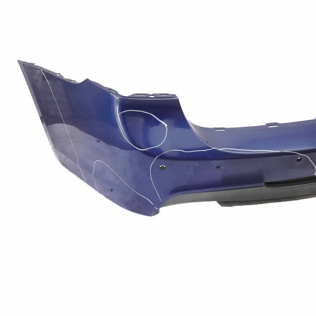 BMW E91 Touring Bumper Rear M Sport Trim Panel Le Mans Blue Metallic - 381 - SKU 0033543-LMB - Part number 0033543