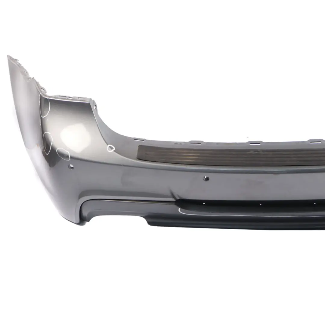 Bumper Trim Panel Spacegrau Space Grey - A52 to BMW E91 Touring M Sport Rear with Part number 0033543 BMW E91 Touring M Sport Rear Bumper Trim Panel Spacegrau Space Grey - A52 - SKU 0033543-SCG - Part number 0033543