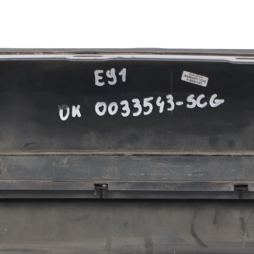 Bumper Trim Panel Spacegrau Space Grey - A52 to BMW E91 Touring M Sport Rear with Part number 0033543 BMW E91 Touring M Sport Rear Bumper Trim Panel Spacegrau Space Grey - A52 - SKU 0033543-SCG - Part number 0033543