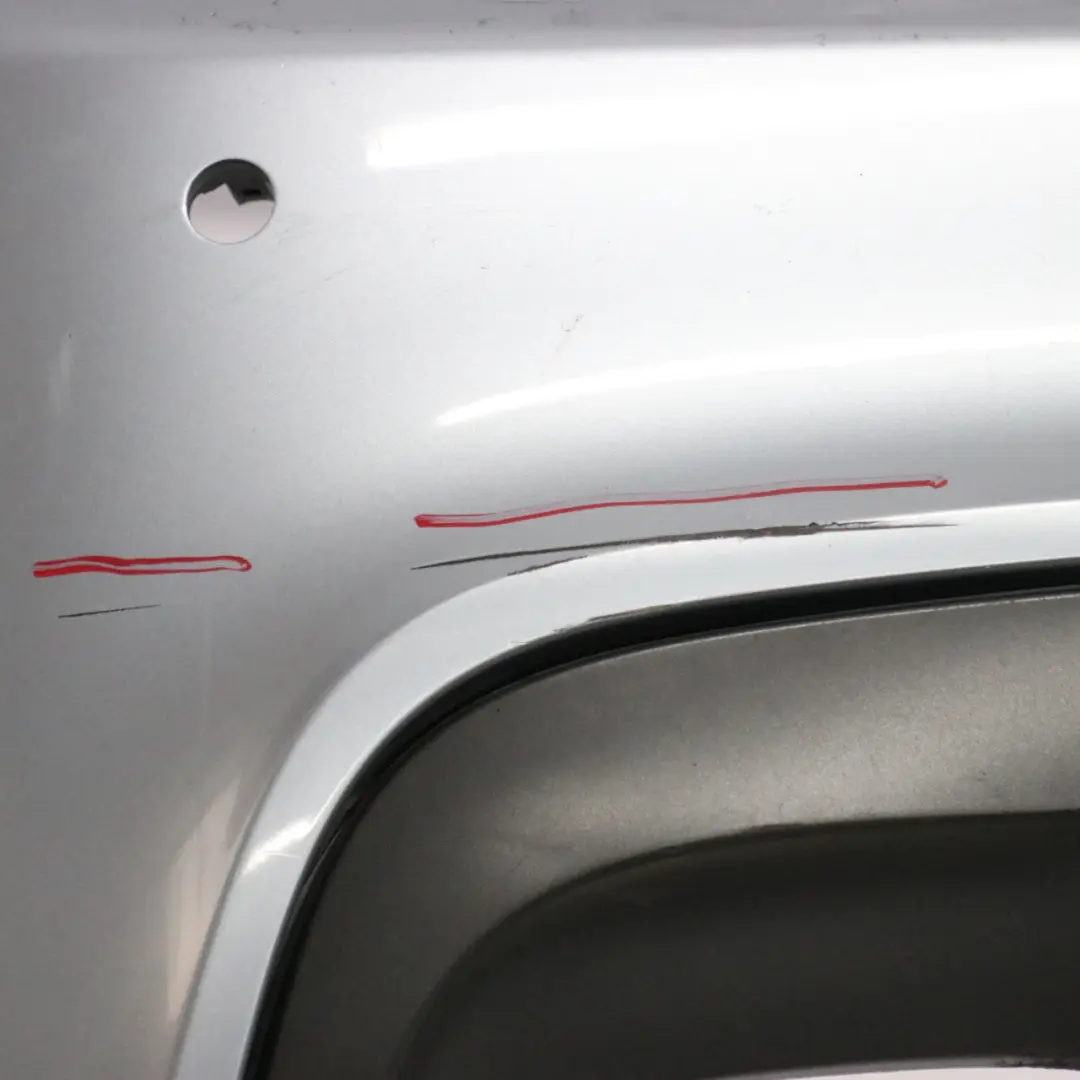 Bumper BMW E91 Touring M Sport Trim Panel Bluewater Metallic - 896 to Rear with Part number 0033543 Rear Bumper BMW E91 Touring M Sport Trim Panel Bluewater Metallic - 896 - SKU 0033543-WB - Part number 0033543