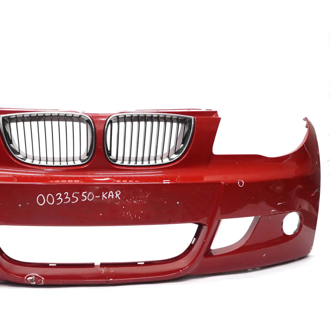 Bumper Front M Sport Trim Panel Karmesinrot Crimson Red - A61 to BMW E81 E87 LCI with Part number 0033550 BMW E81 E87 LCI Bumper Front M Sport Trim Panel Karmesinrot Crimson Red - A61 - SKU 0033550-KAR - Part number 0033550