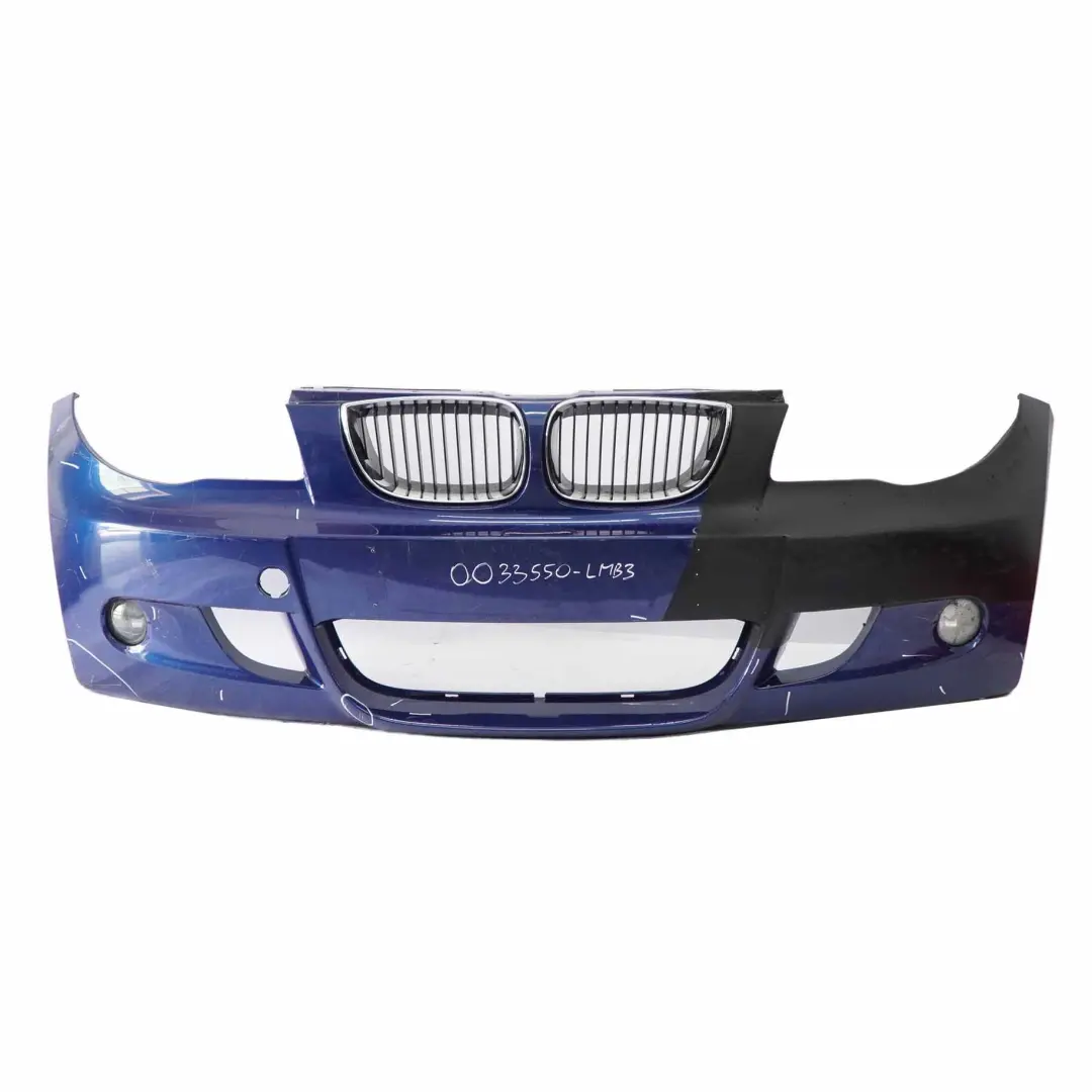 Front Bumper BMW E81 E87 LCI M Sport Trim Panel Le Mans Blue Metallic - 381 to with Part number 0033550 Front Bumper BMW E81 E87 LCI M Sport Trim Panel Le Mans Blue Metallic - 381 - SKU 0033550-LMB3 - Part number 0033550
