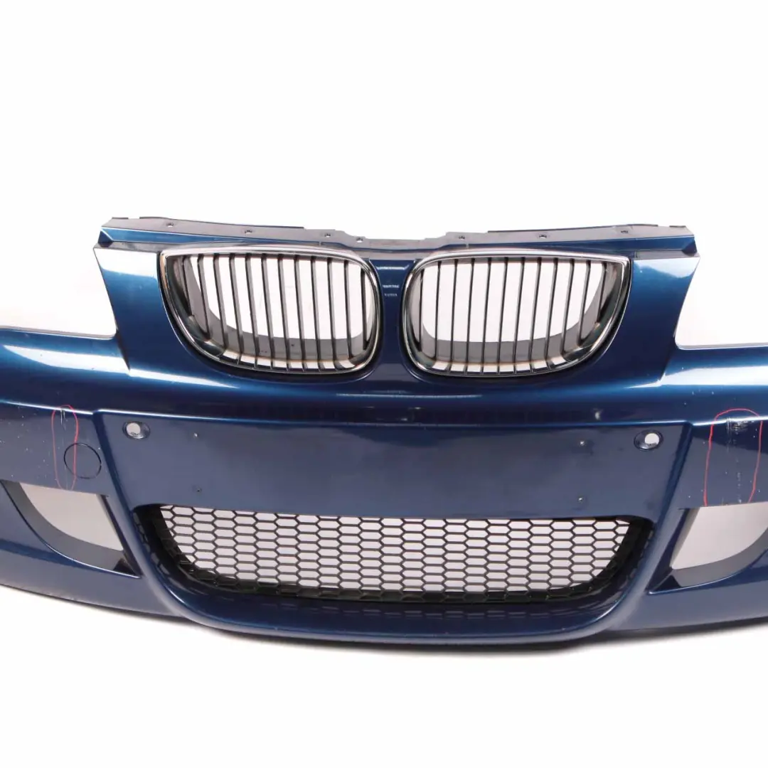  Front Bumper BMW E81 E87 LCI M Sport Trim Panel Montegoblau Blue - A51 - SKU 0033550-LMB - Part number 0033550