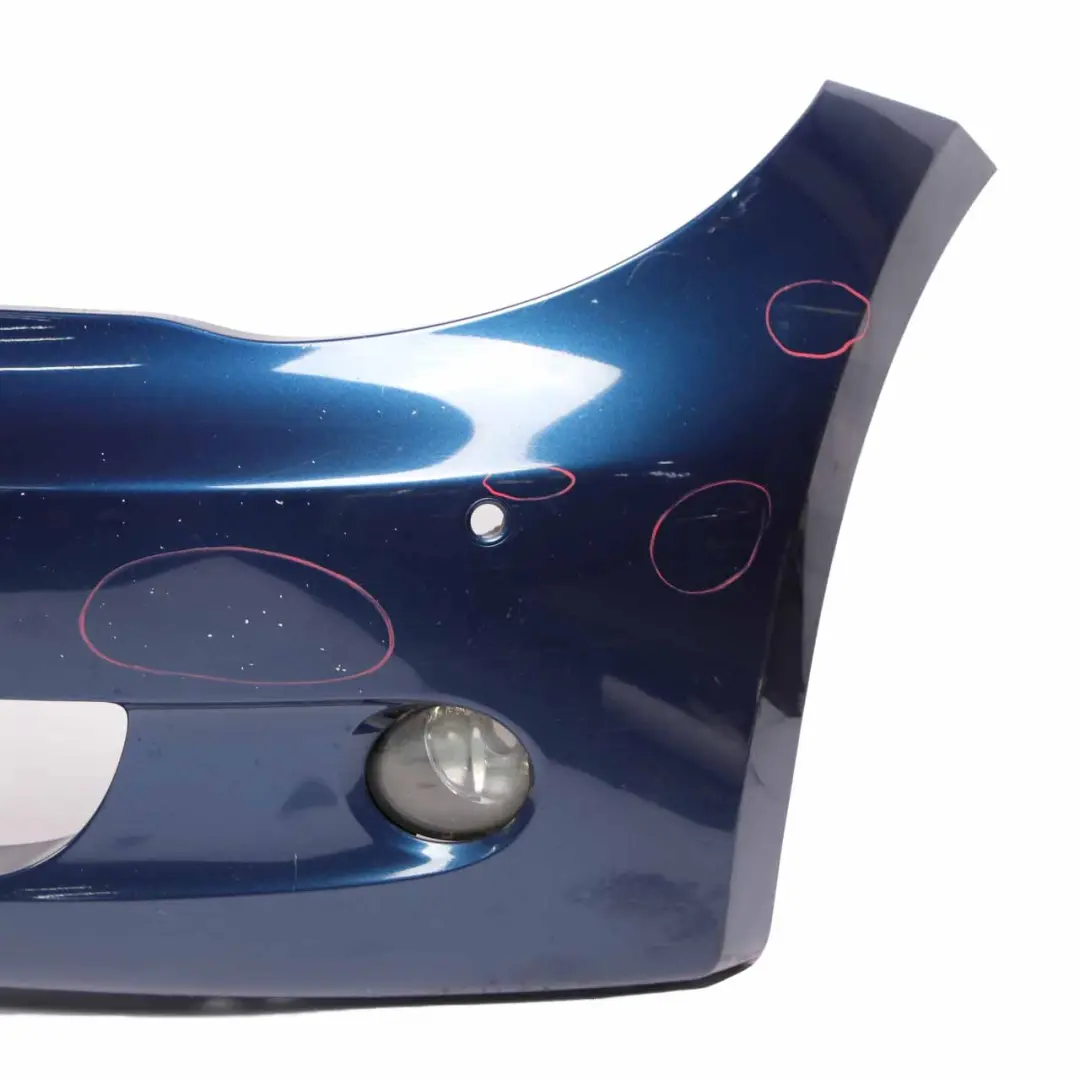  Front Bumper BMW E81 E87 LCI M Sport Trim Panel Montegoblau Blue - A51 - SKU 0033550-LMB - Part number 0033550