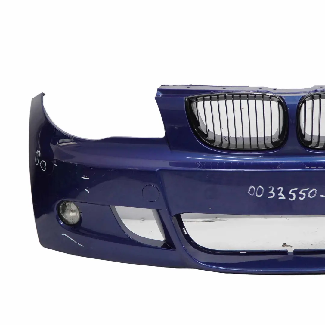  Front Bumper BMW E81 E87 LCI M Sport Trim Panel Montegoblau Blue - A51 - SKU 0033550-MTB - Part number 0033550