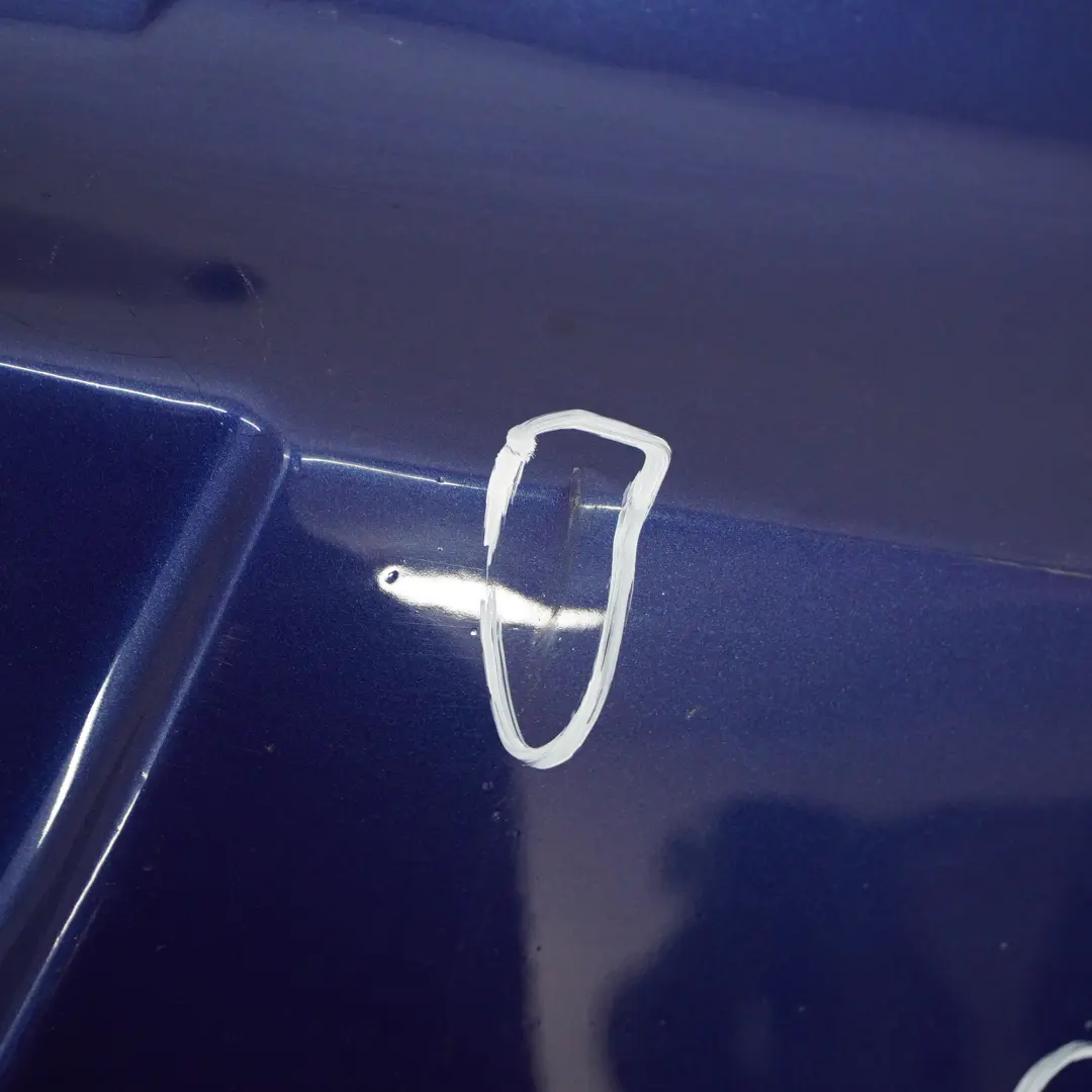  Front Bumper BMW E81 E87 LCI M Sport Trim Panel Montegoblau Blue - A51 - SKU 0033550-MTB - Part number 0033550