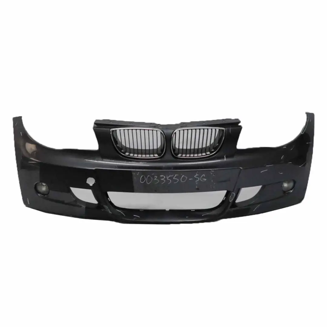 Front Bumper Trim Panel Sparkling Graphite Metallic - A22 to BMW E81 E87 M Sport with Part number 0033550 BMW E81 E87 M Sport Front Bumper Trim Panel Sparkling Graphite Metallic - A22 - SKU 0033550-SG - Part number 0033550