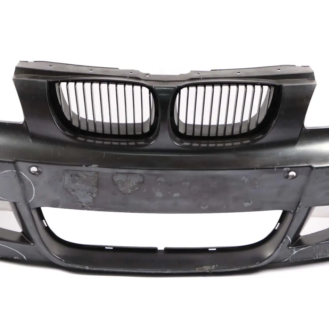 BMW E81 E87 Front Bumper M Sport Trim Panel Sparkling Graphite Metallic - A22 - SKU 0033550-SG1 - Part number 0033550
