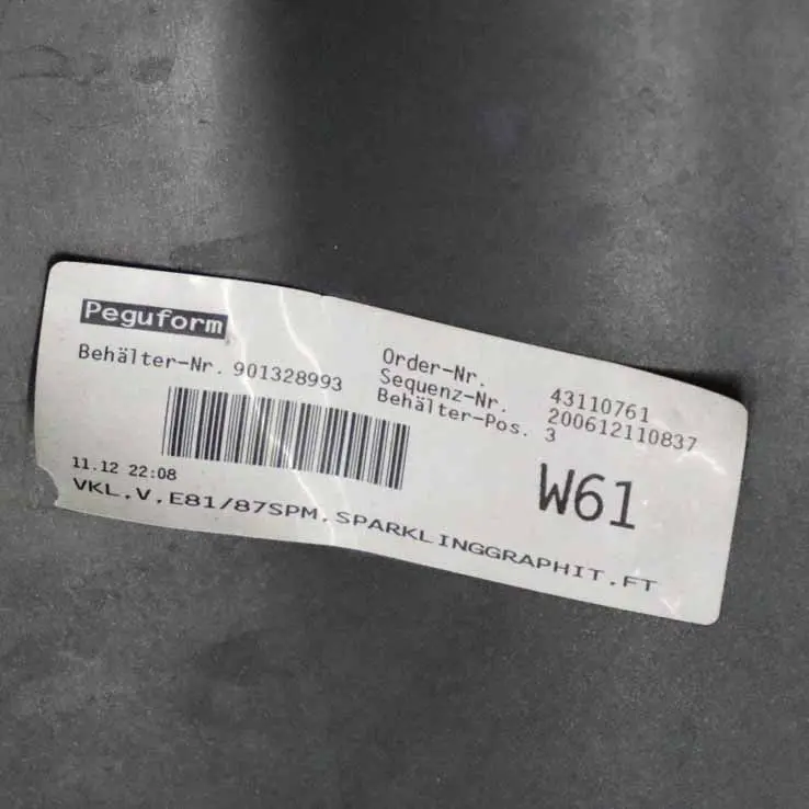 BMW E81 E87 Zderzak Przedni M-Pakiet Sparkling A22 - SKU 0033550-SG - Numer Części 0033550