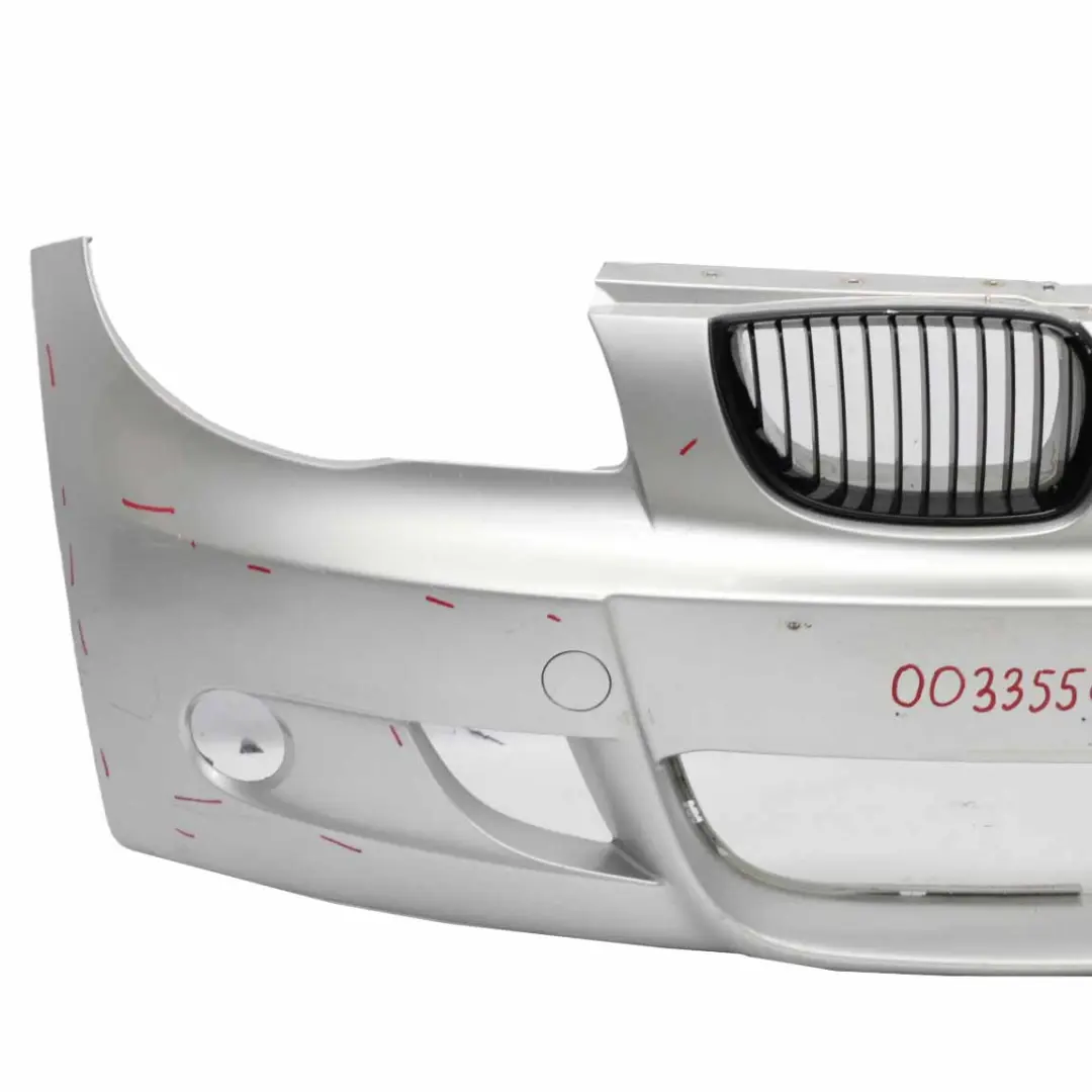 BMW E81 E87 Front Bumper M Sport Trim Panel Titansilber Titan Silver - 354 - SKU 0033550-TS - Part number 0033550