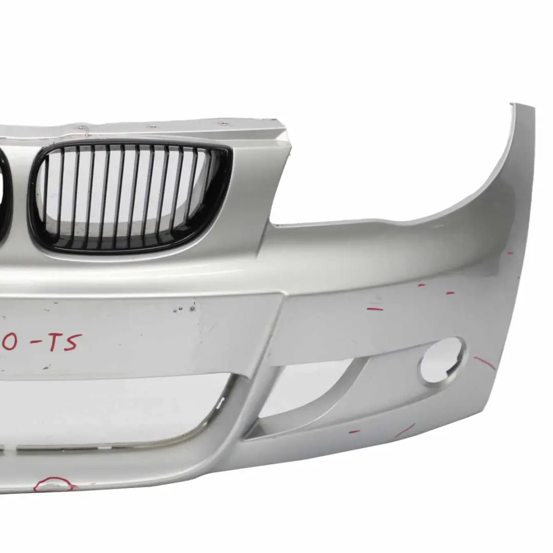 BMW E81 E87 Front Bumper M Sport Trim Panel Titansilber Titan Silver - 354 - SKU 0033550-TS - Part number 0033550