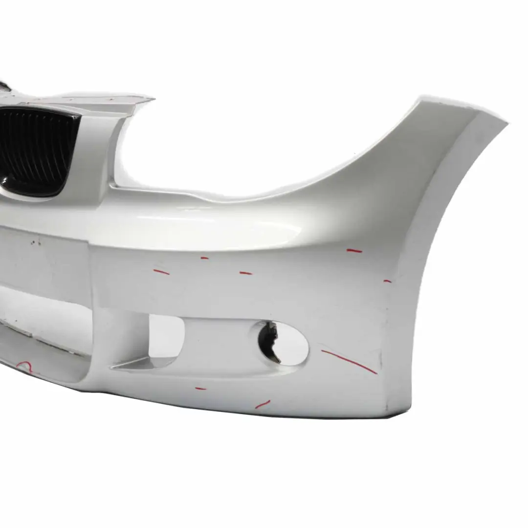 BMW E81 E87 Front Bumper M Sport Trim Panel Titansilber Titan Silver - 354 - SKU 0033550-TS - Part number 0033550