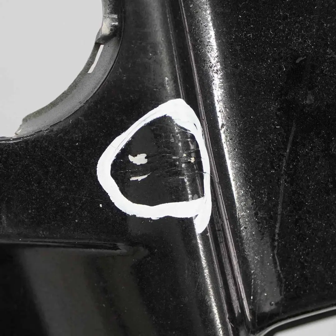 BMW E81 E87 Front Bumper M Sport Trim Panel PDC Black Sapphire - 475 - SKU 0033551-BS1 - Part number 0033551