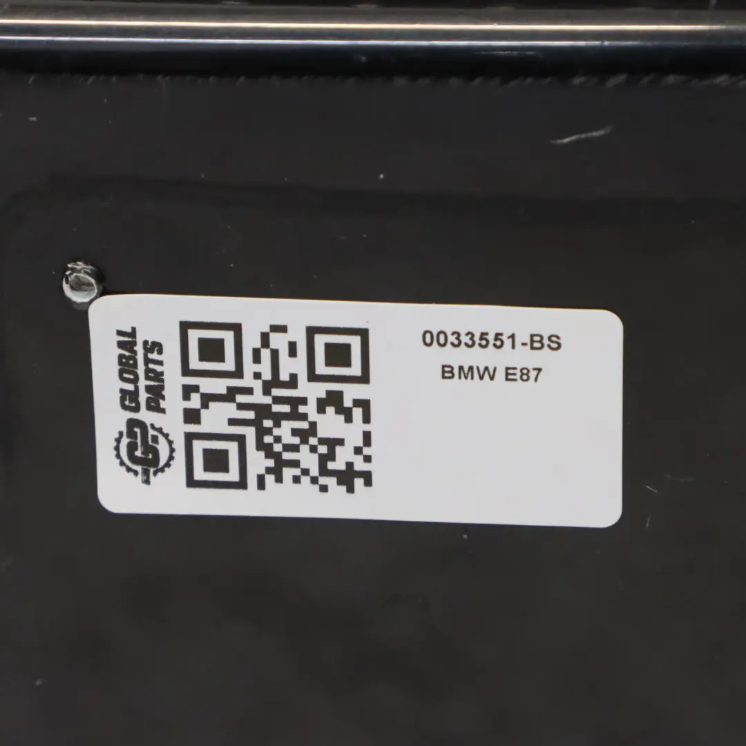 BMW E81 E87 LCI Zderzak Przedni M-Pakiet Black Sapphire Czarny - 475 - SKU 0033551-BS - Numer Części 0033551