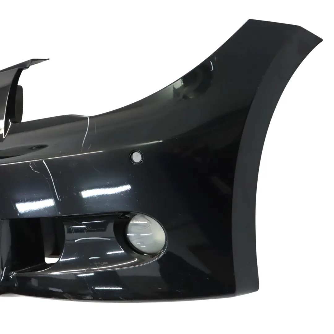 BMW E81 E87 LCI Zderzak Przedni M-Pakiet Black Sapphire Czarny - 475 - SKU 0033551-BS - Numer Części 0033551