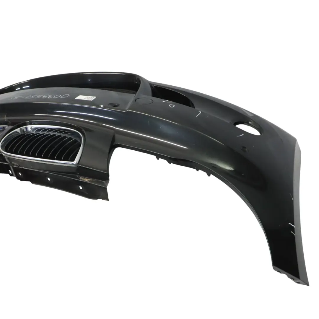 BMW E81 E87 LCI Zderzak Przedni M-Pakiet Black Sapphire Czarny - 475 - SKU 0033551-BS - Numer Części 0033551