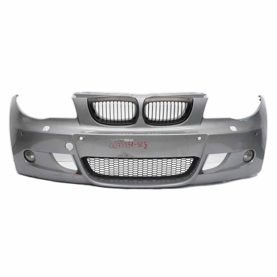 BMW 1 E81 E87 M Sport Front Bumper Trim Panel PDC Spacegrau Space Grey - A52 - SKU 0033551-SCG - Part number 0033551