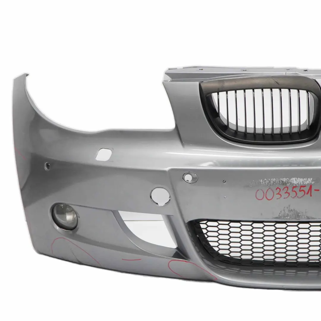 BMW 1 E81 E87 M Sport Front Bumper Trim Panel PDC Spacegrau Space Grey - A52 - SKU 0033551-SCG - Part number 0033551