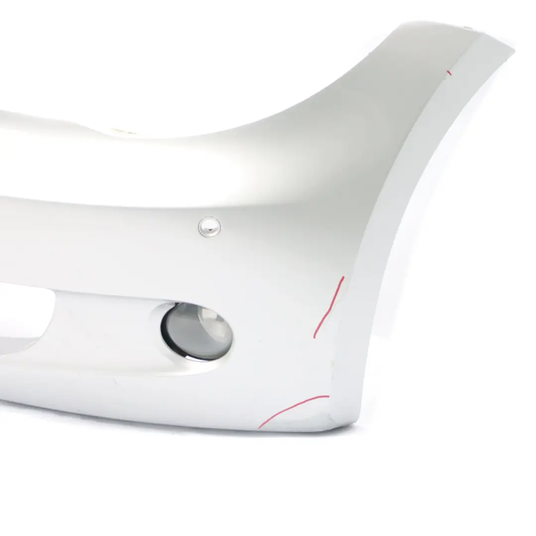 Front Bumper M Sport Trim Panel PDC Titansilber Silver - 354 to BMW E81 E87 with Part number 0033551 BMW E81 E87 Front Bumper M Sport Trim Panel PDC Titansilber Silver - 354 - SKU 0033551-TS - Part number 0033551