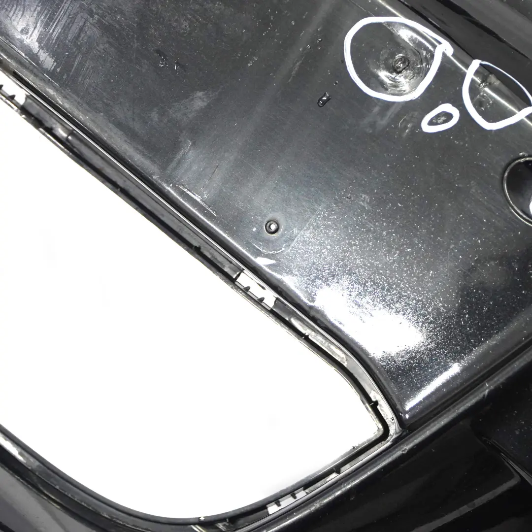 BMW E81 E87 Front Bumper M Sport Trim Panel Black Sapphire Metallic - 475 - SKU 0033553-BS - Part number 0033553