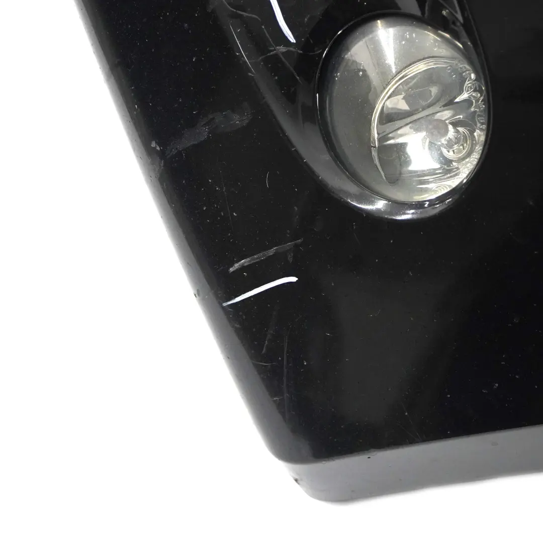 BMW E81 E87 Front Bumper M Sport Trim Panel Black Sapphire Metallic - 475 - SKU 0033553-BS - Part number 0033553