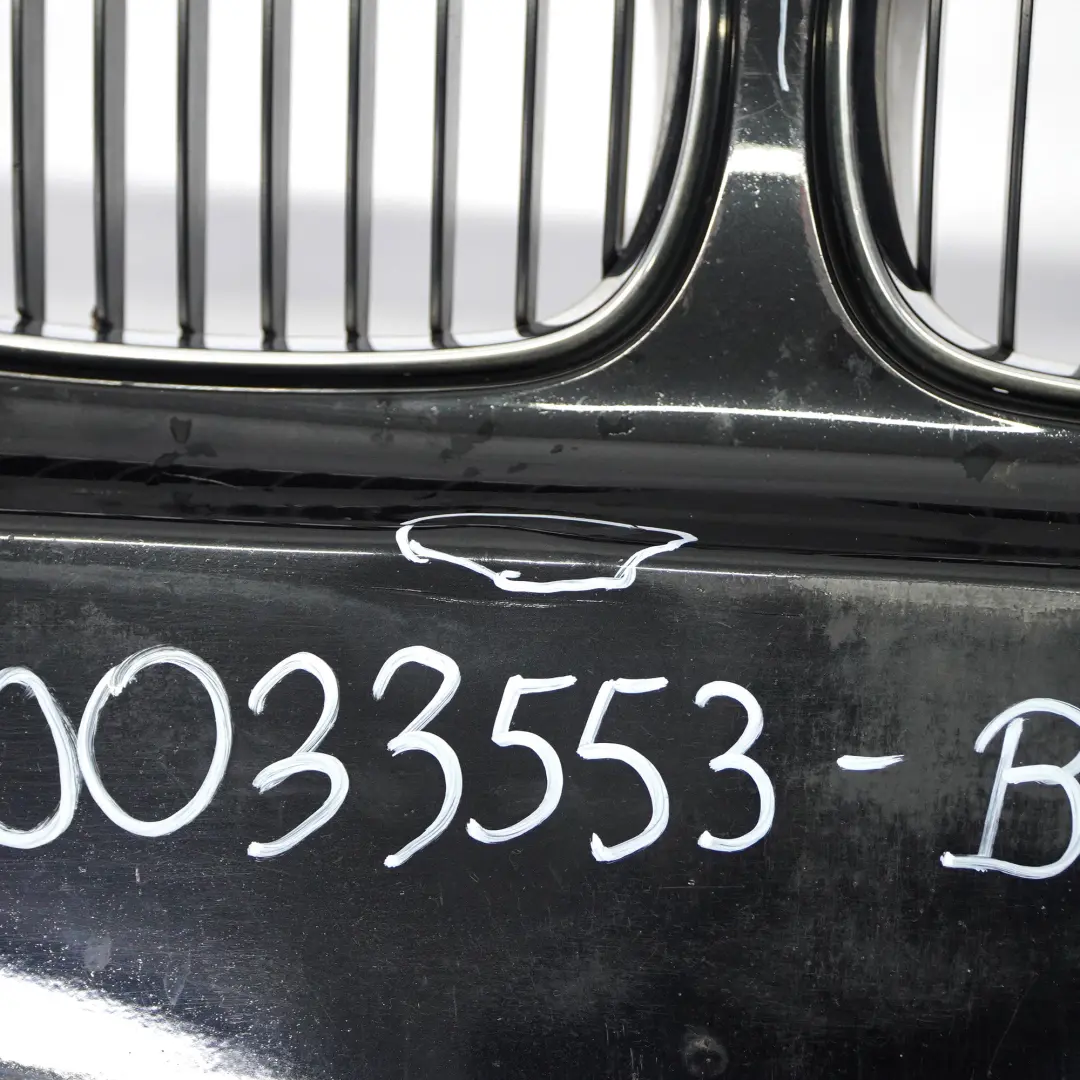 BMW E81 E87 Front Bumper M Sport Trim Panel Black Sapphire Metallic - 475 - SKU 0033553-BS - Part number 0033553