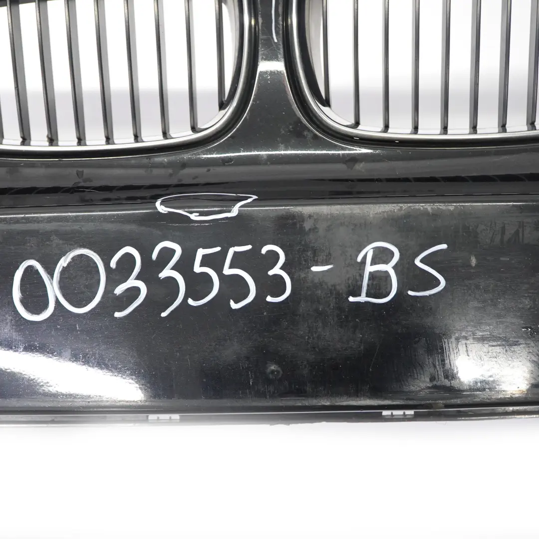 BMW E81 E87 Front Bumper M Sport Trim Panel Black Sapphire Metallic - 475 - SKU 0033553-BS - Part number 0033553