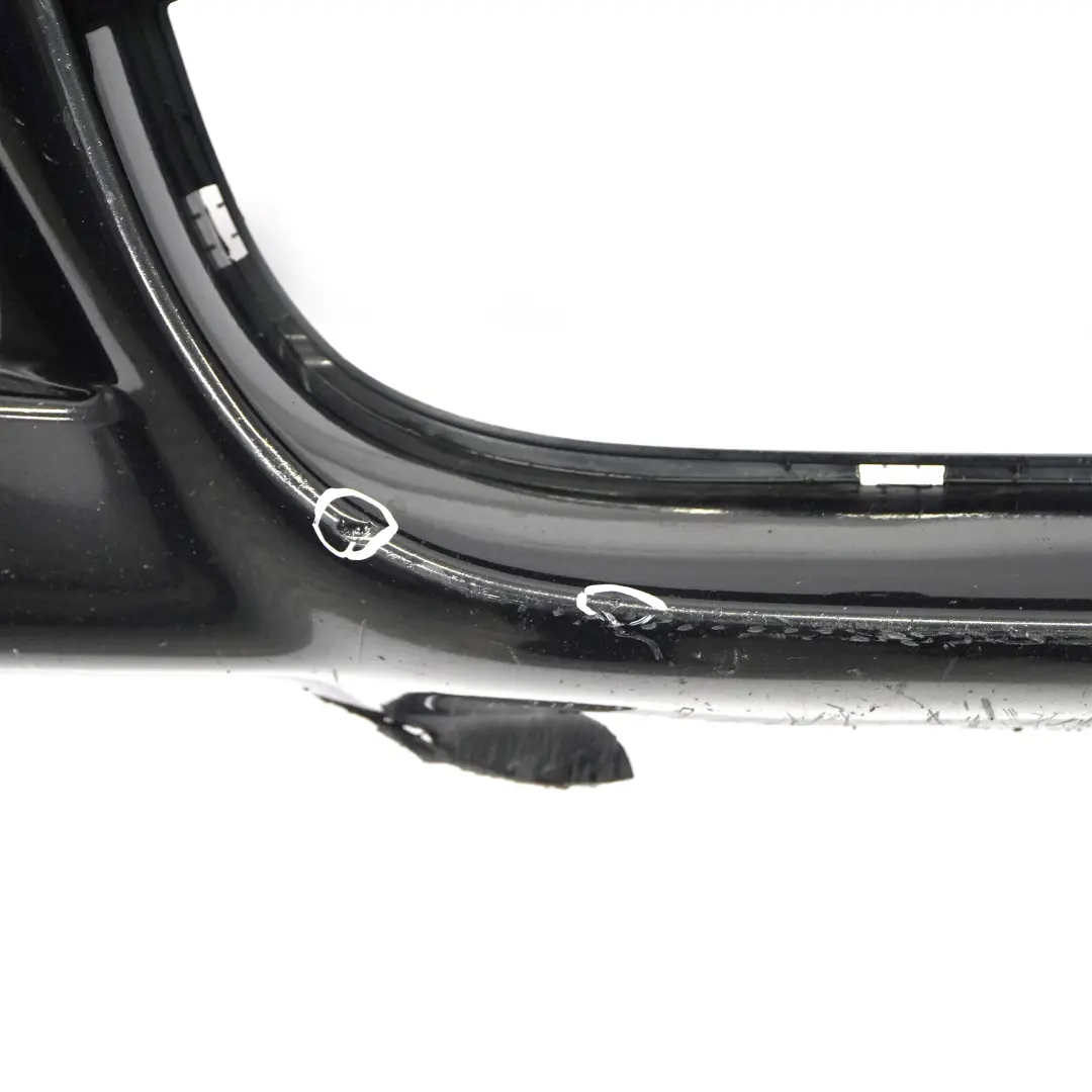 BMW E81 E87 Front Bumper M Sport Trim Panel Black Sapphire Metallic - 475 - SKU 0033553-BS - Part number 0033553