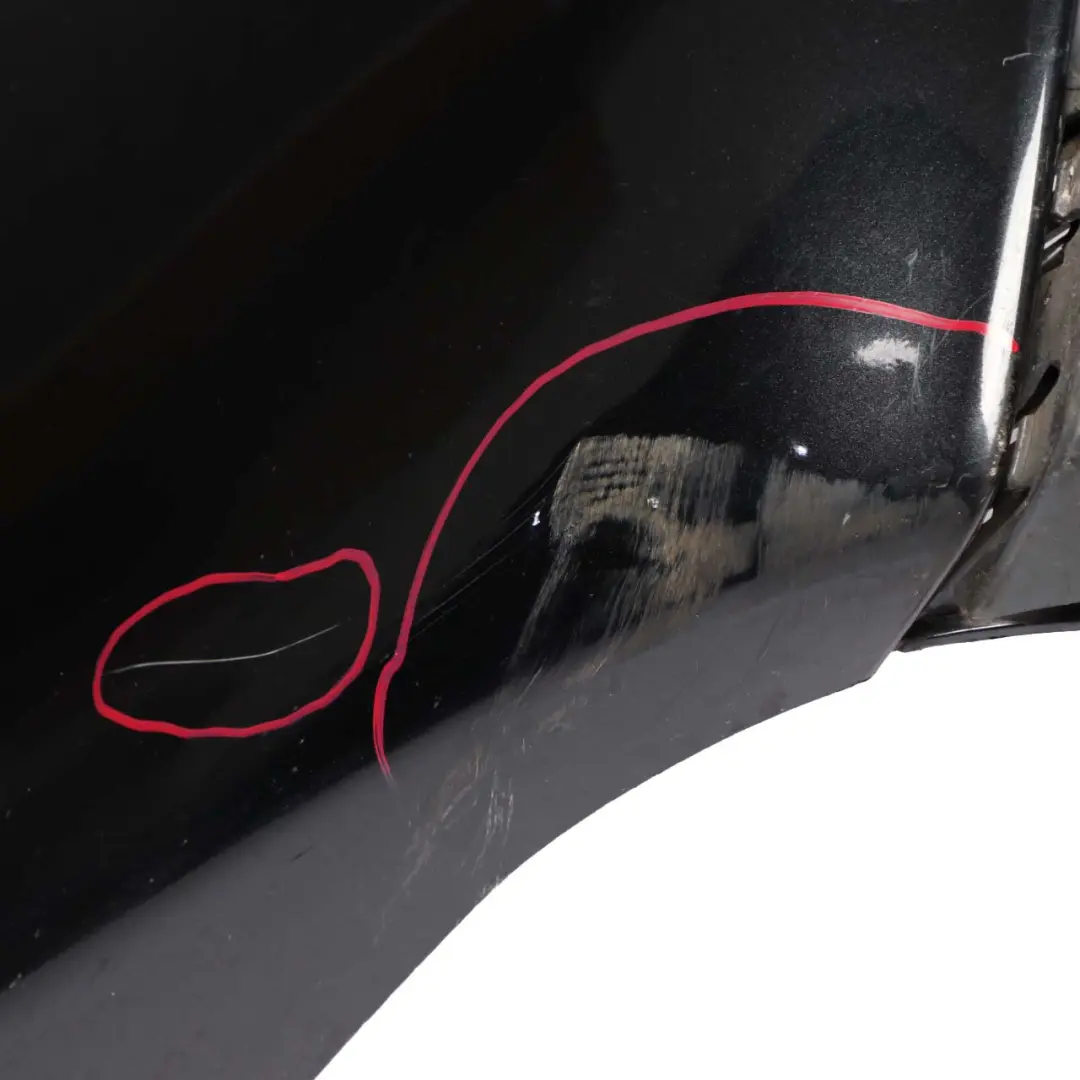 BMW E87 M Sport Rear Bumper Trim Panel PDC Black Sapphire Metallic - 475 - SKU 0033555-BS1 - Part number 0033555