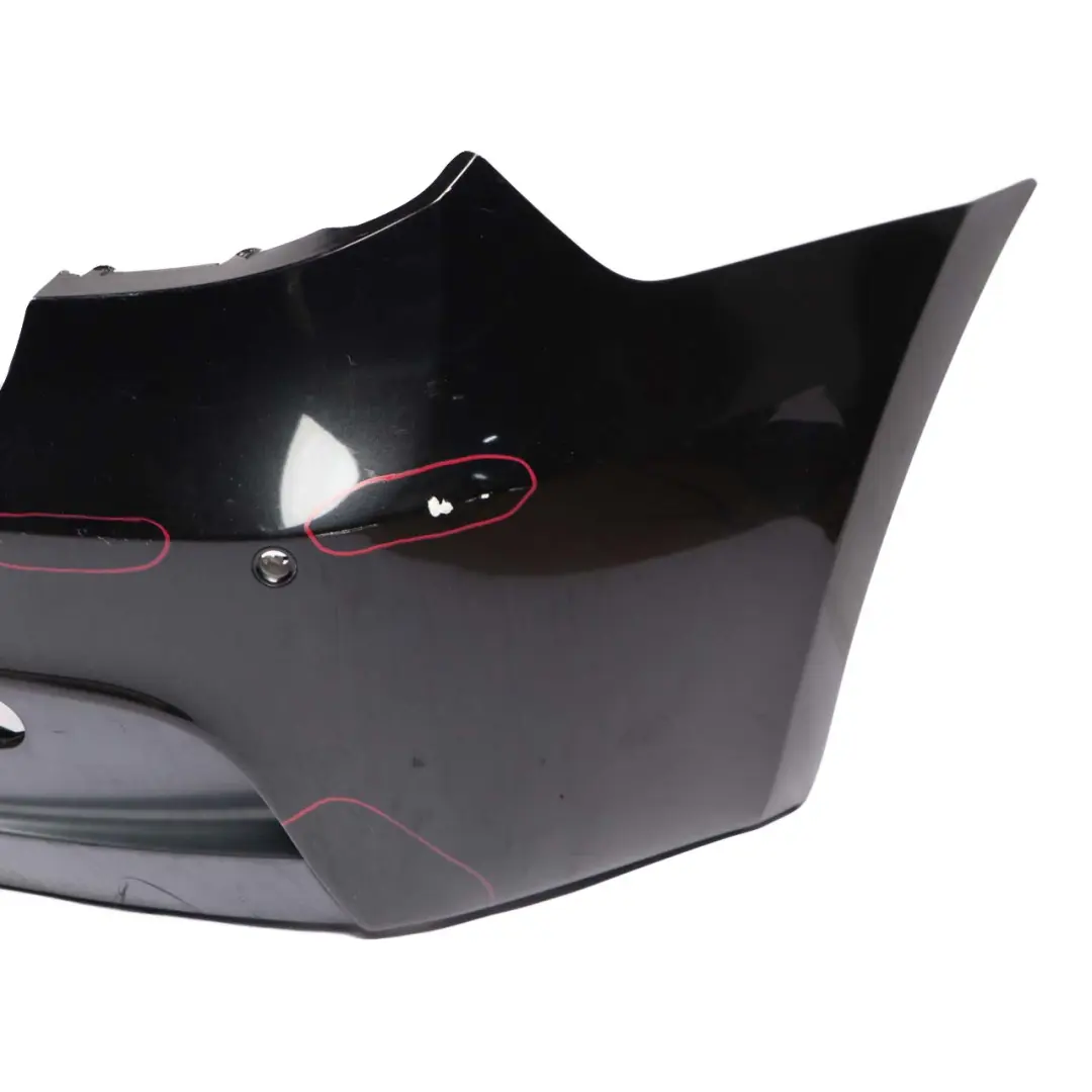 BMW E87 M Sport Rear Bumper Trim Panel PDC Black Sapphire Metallic - 475 - SKU 0033555-BS1 - Part number 0033555
