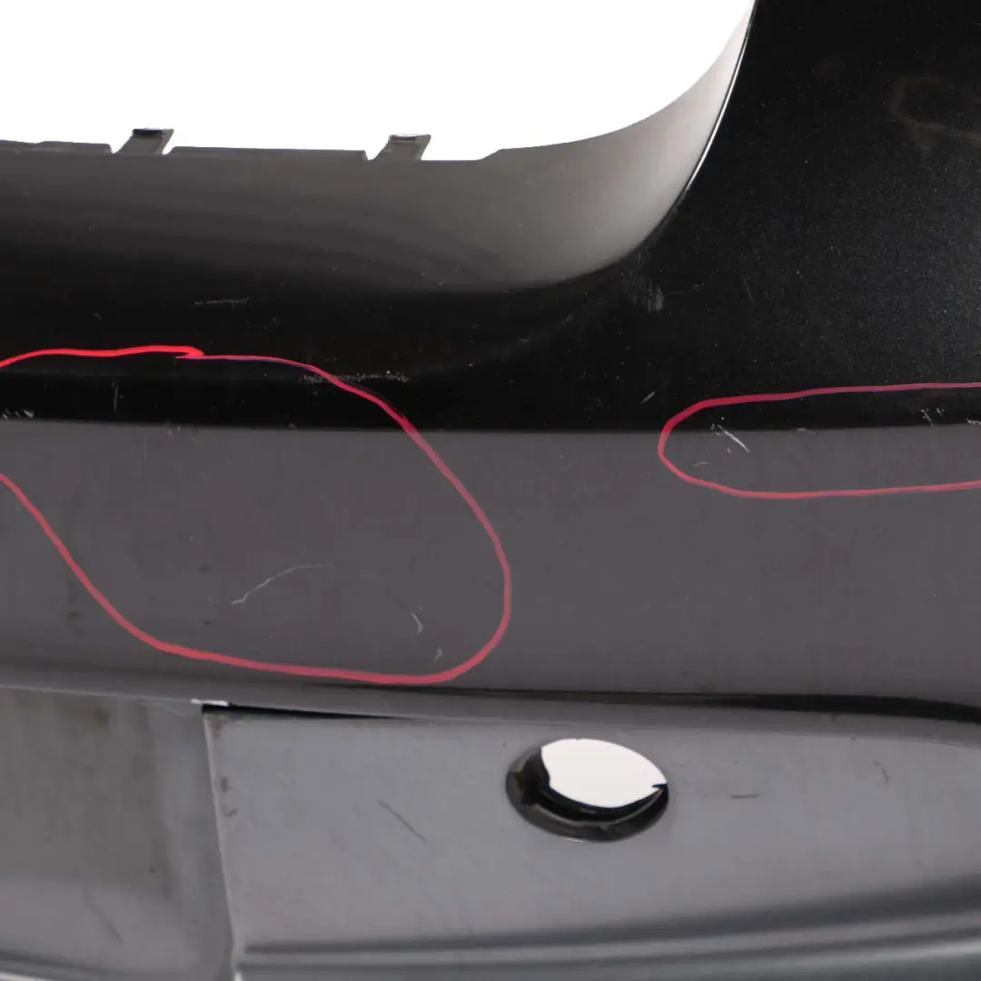 BMW E87 M Sport Rear Bumper Trim Panel PDC Black Sapphire Metallic - 475 - SKU 0033555-BS1 - Part number 0033555