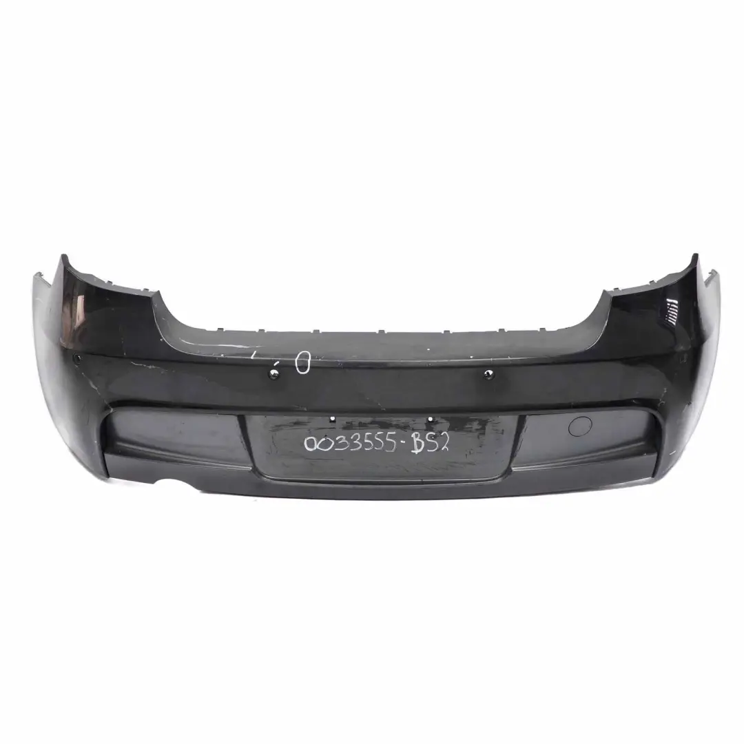 BMW 1 E87 M Sport Rear Bumper Trim Panel PDC Black Sapphire Metallic - 475 - SKU 0033555-BS2 - Part number 0033555