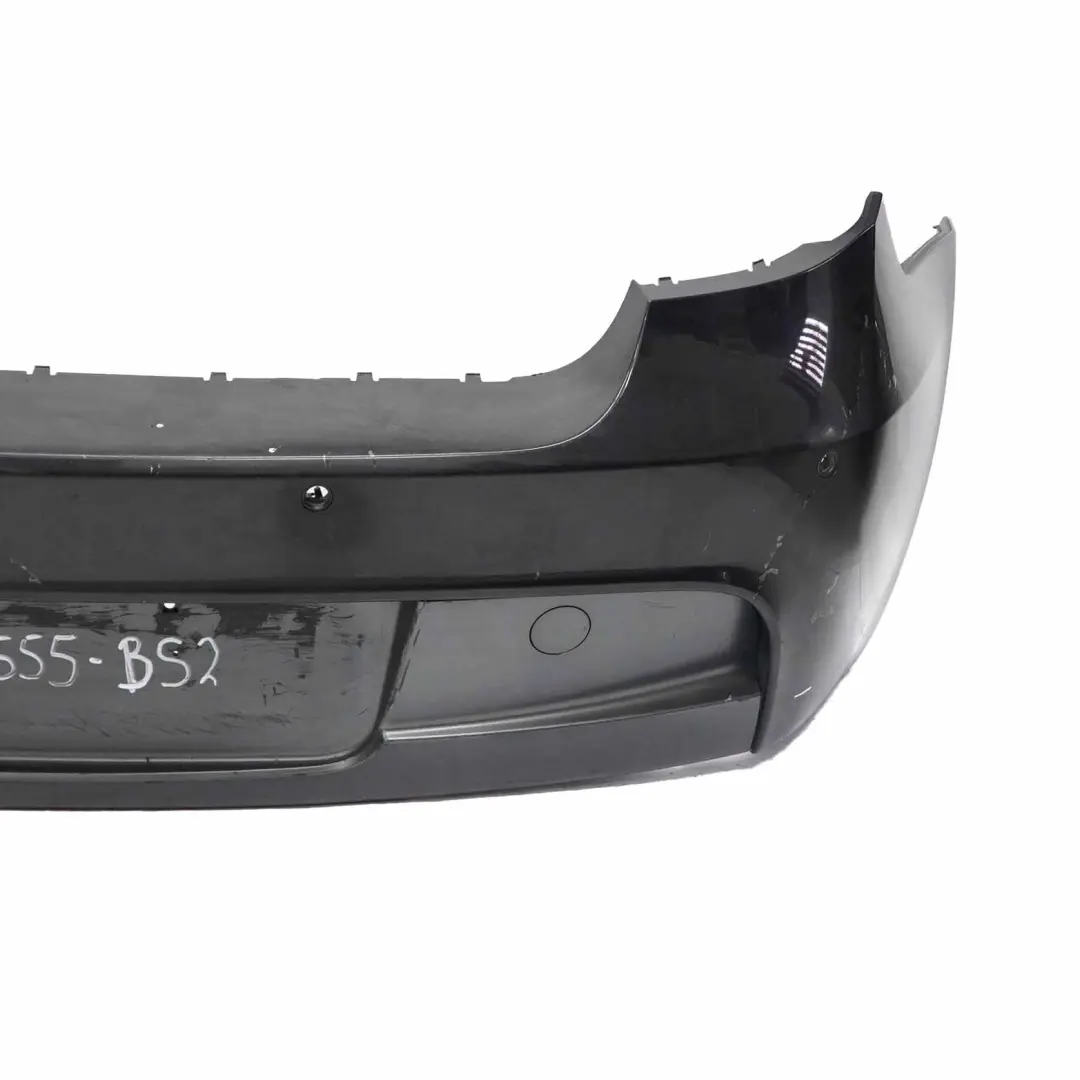 BMW 1 E87 M Sport Rear Bumper Trim Panel PDC Black Sapphire Metallic - 475 - SKU 0033555-BS2 - Part number 0033555