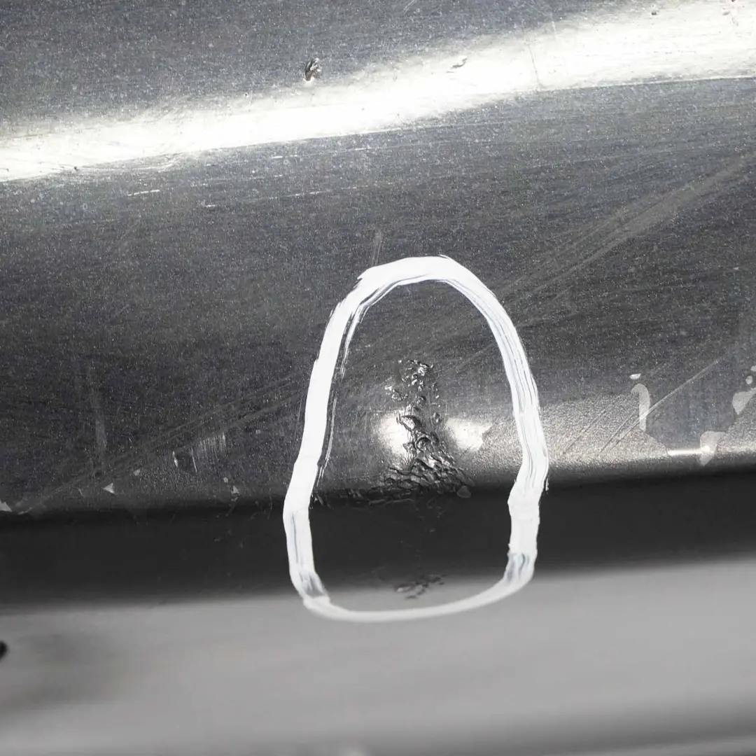 BMW 1 E87 M Sport Rear Bumper Trim Panel PDC Black Sapphire Metallic - 475 - SKU 0033555-BS2 - Part number 0033555