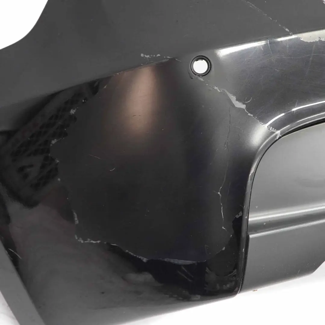 BMW 1 E87 M Sport Rear Bumper Trim Panel PDC Black Sapphire Metallic - 475 - SKU 0033555-BS2 - Part number 0033555