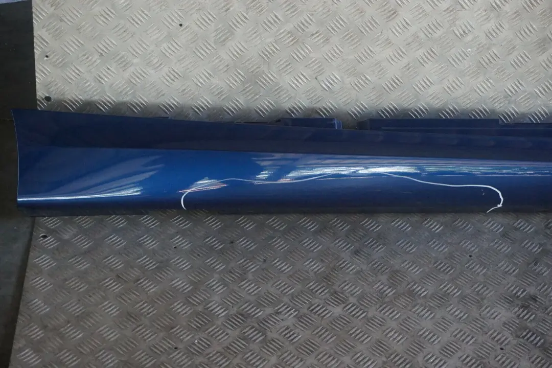 BMW E87 E87N M SPORT Faldón lateral derecho Le Mans Blau Blue - SKU 0033556-LMB1 - Número de pieza 0033556