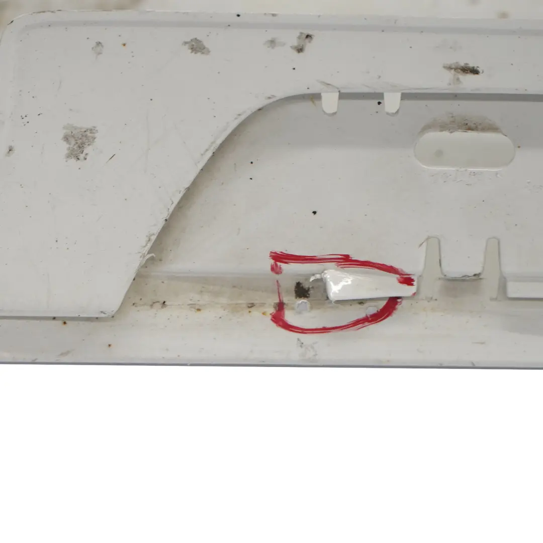 Sill Strip Side Skirt Right O/S M Sport Alpinweiss Alpine White 300 to BMW E87 LCI with Part number 0033556 BMW E87 LCI Sill Strip Side Skirt Right O/S M Sport Alpinweiss Alpine White 300 - SKU 0033556-AW2 - Part number 0033556