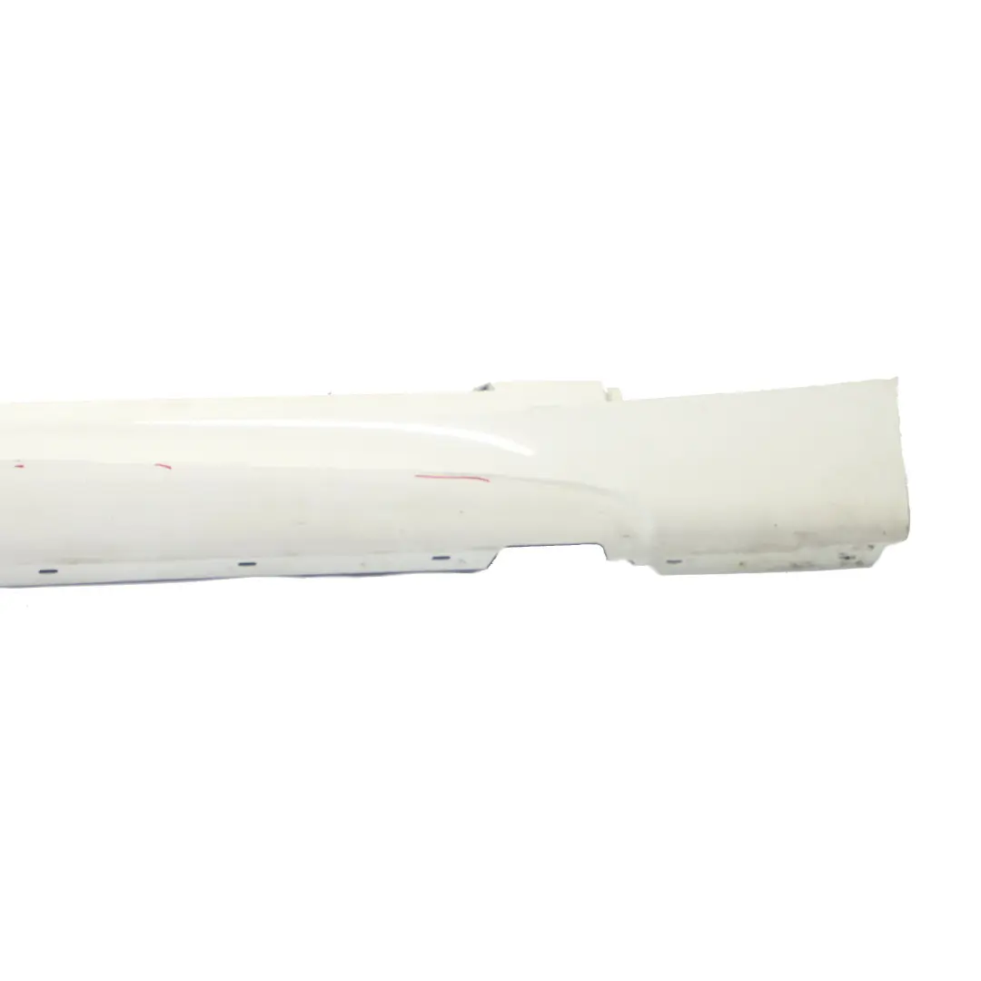 BMW E87 LCI Sill Strip Side Skirt Right O/S M Sport Alpinweiss Alpine White 300 - SKU 0033556-AW3 - Part number 0033556