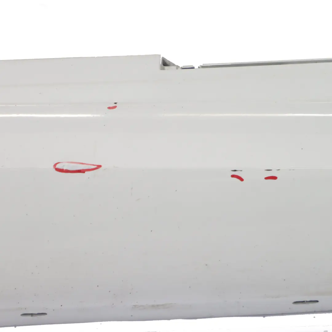 BMW E87 LCI Sill Strip Side Skirt Right O/S M Sport Alpinweiss Alpine White 300 - SKU 0033556-AW3 - Part number 0033556