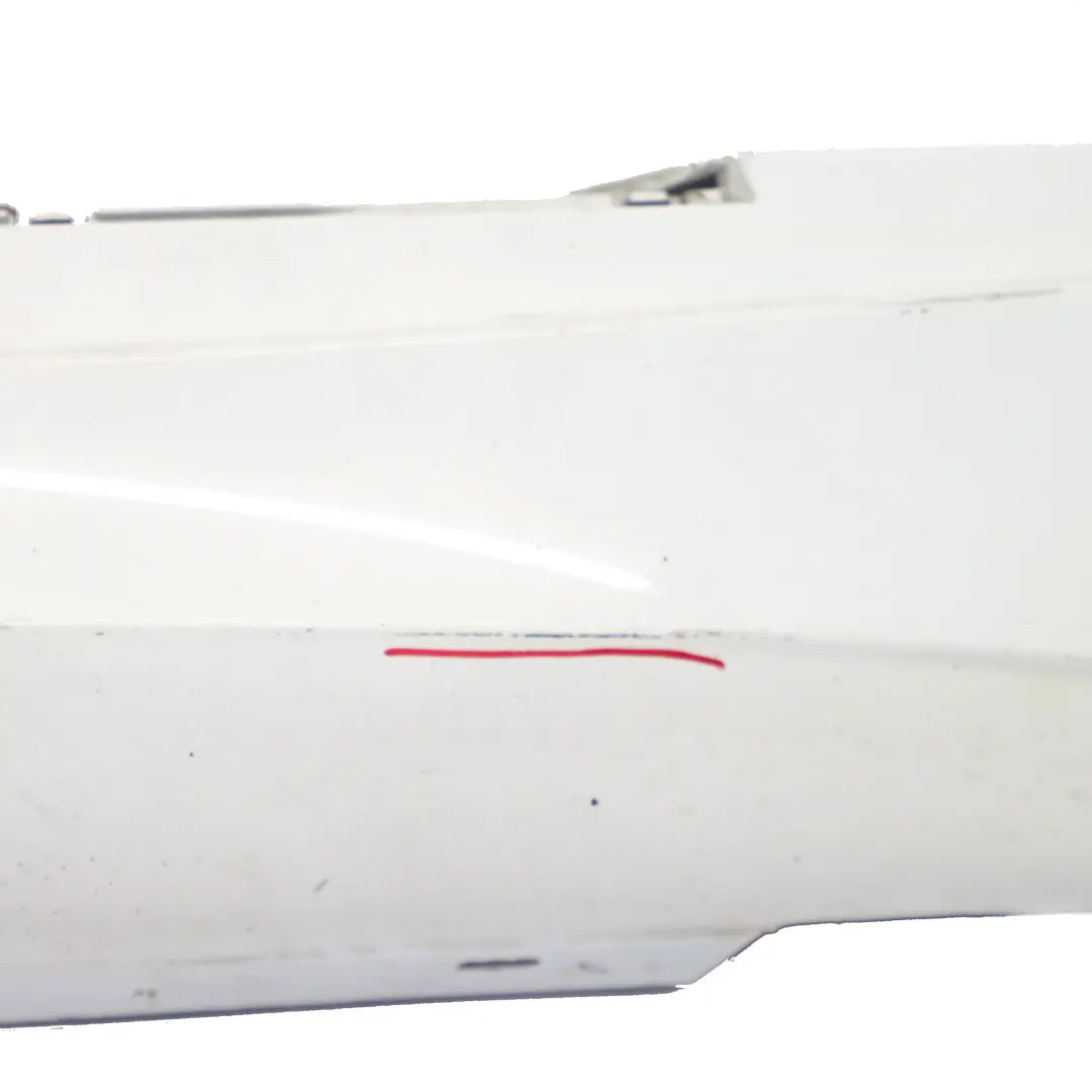 BMW E87 LCI Sill Strip Side Skirt Right O/S M Sport Alpinweiss Alpine White 300 - SKU 0033556-AW3 - Part number 0033556