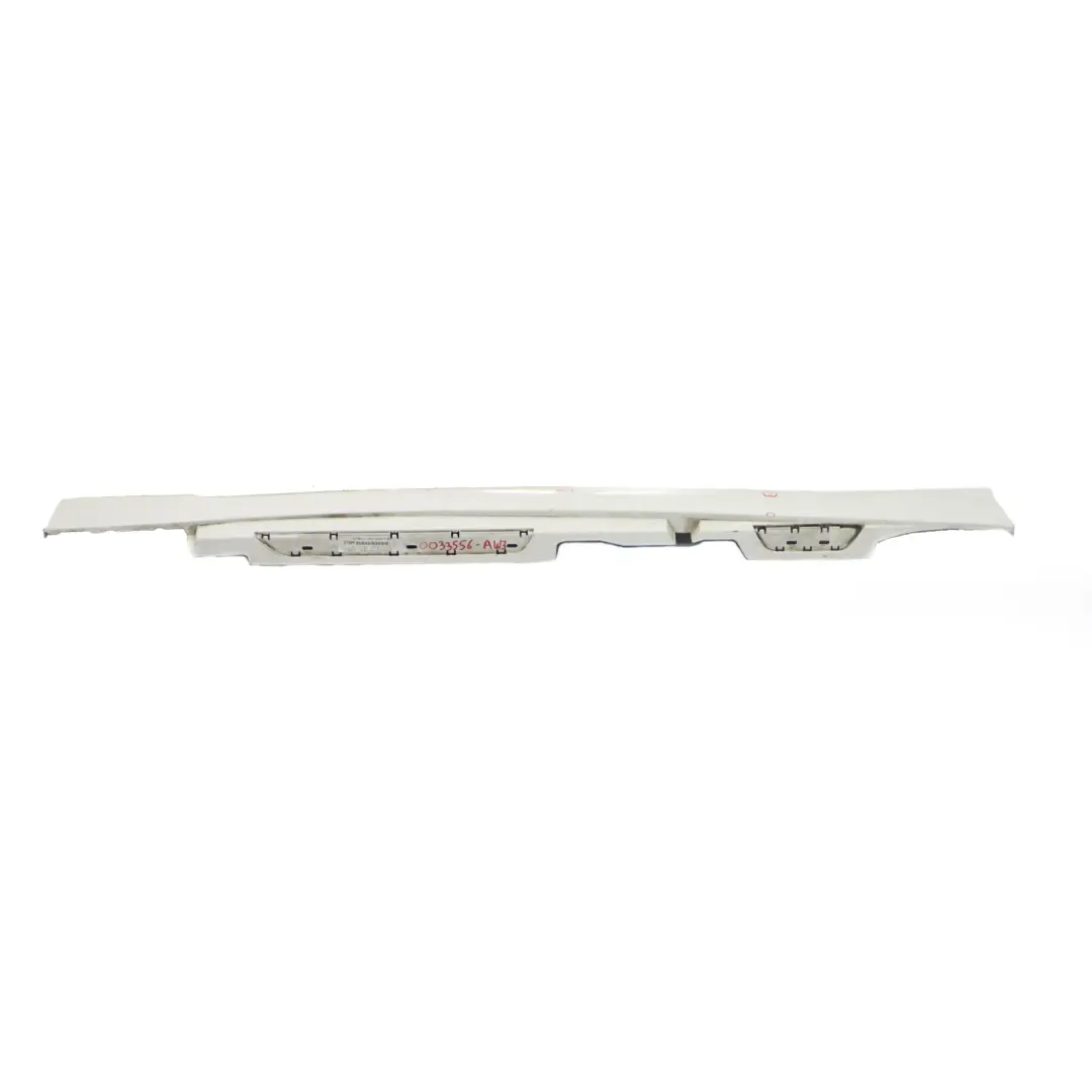BMW E87 LCI Baguette de seuil Jupe latérale droite M Sport Alpinweiss White 300 - SKU 0033556-AW3 - Numéro de pièce 0033556