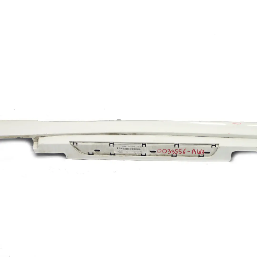 BMW E87 LCI Sill Strip Side Skirt Right O/S M Sport Alpinweiss Alpine White 300 - SKU 0033556-AW3 - Part number 0033556