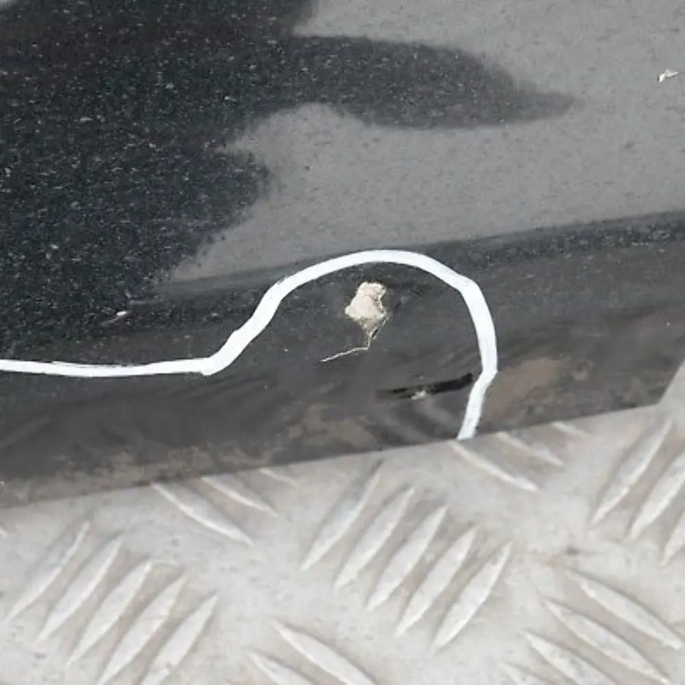 BMW 1 SERIES 1 E87 LCI M SPORT Sill Strip Side Skirt Right O/S Black Sapphire - SKU 0033556-BS1 - Part number 33556