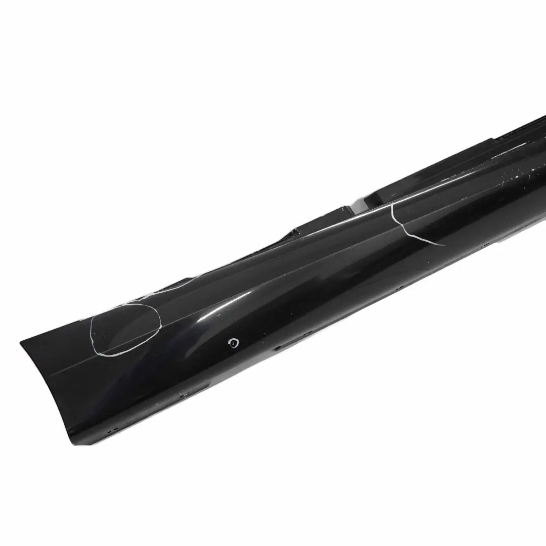 BMW E87 LCI M Sport 3 Listello Portiera Apertura Gonna Destra Black Sapphire - SKU 0033556-BS3 - Numero di parte 0033556