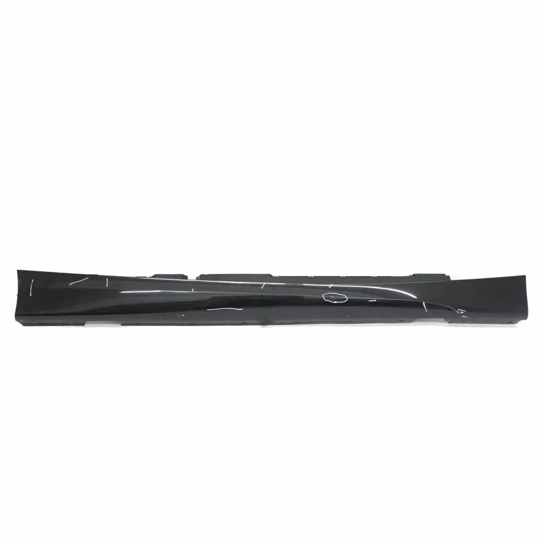 Sill Strip Side Skirt Right O/S Black Sapphire 475 to BMW E87 LCI 4 M Sport with Part number 0033556 BMW E87 LCI 4 M Sport Sill Strip Side Skirt Right O/S Black Sapphire 475 - SKU 0033556-BS4 - Part number 0033556